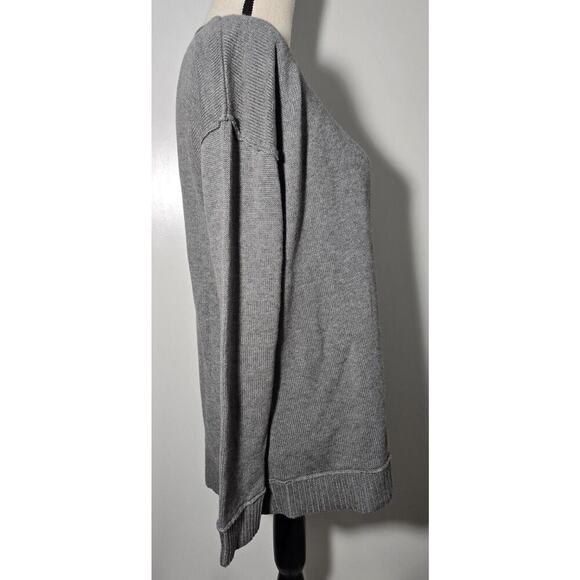 Lauren Ralph Lauren Sweater Women's Small Gray Military Inspired Embellishments - Picture 5 of 7